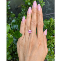 3.10 Ct. Pink Sapphire from Madagascar Life Style