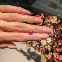 2.06 Ct. Pink Sapphire from Madagascar Life Style