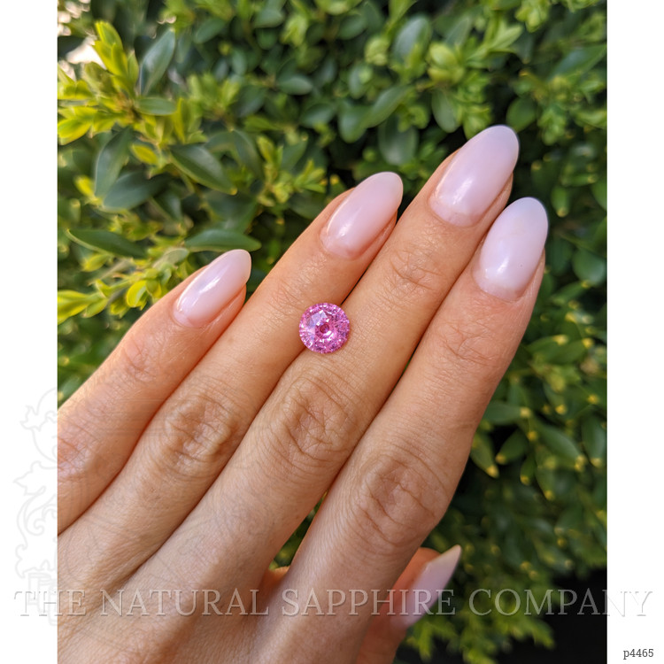 2.66 Ct. Pink Sapphire from Ceylon (Sri Lanka)