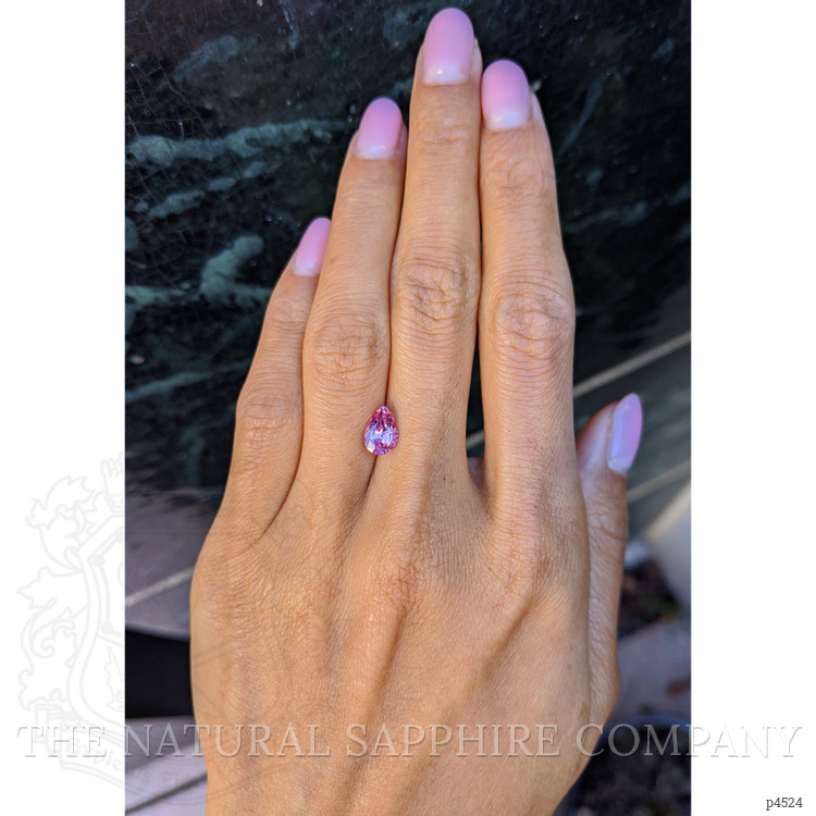 1.79 Ct. Pink Sapphire from Ceylon (Sri Lanka)
