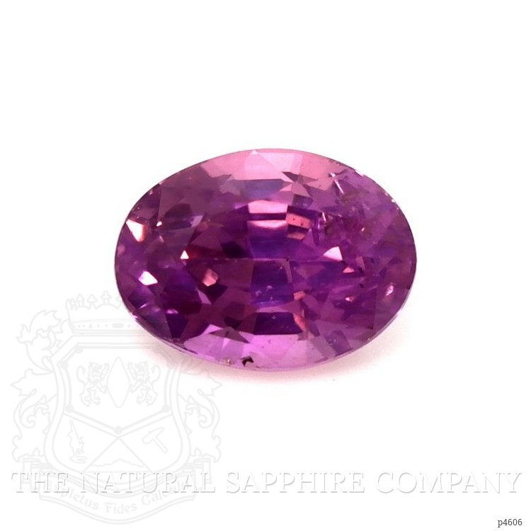 0.65 Ct. Purplish Pink Sapphire from Ceylon (Sri Lanka)