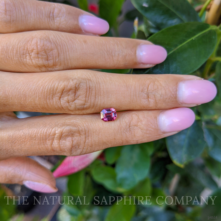 1.07 Ct. Reddish Pink Sapphire from Ceylon (Sri Lanka)