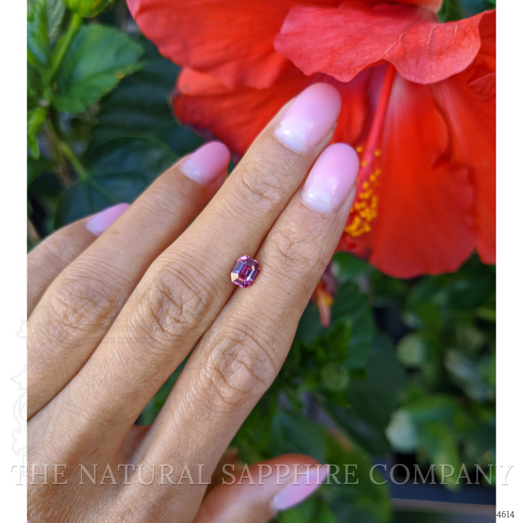1.07 Ct. Reddish Pink Sapphire from Ceylon (Sri Lanka)