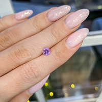 0.72 Ct. Pink Sapphire from Ceylon (Sri Lanka) Life Style