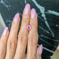 2.03 Ct. Pink Sapphire from Ceylon (Sri Lanka) Life Style