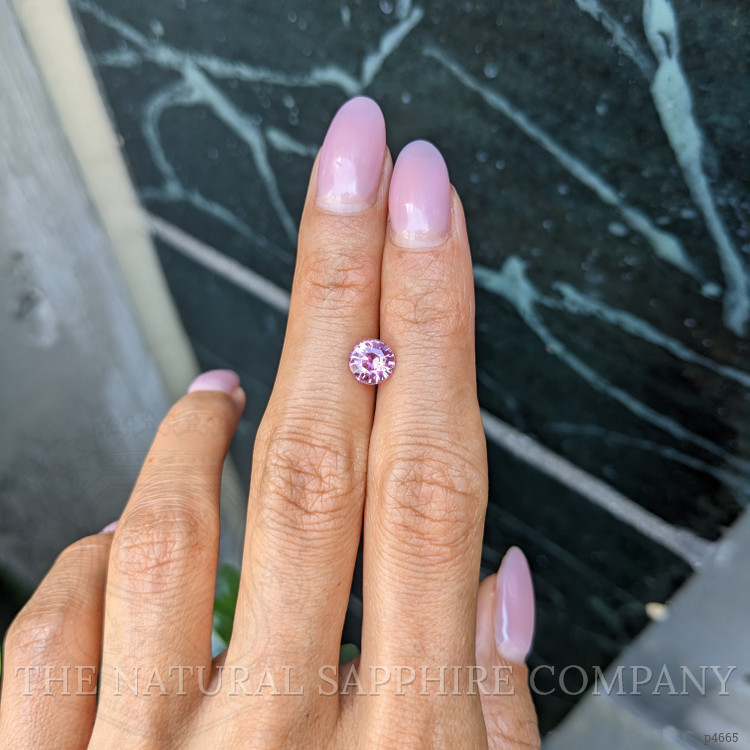 1.29 Ct. Pinkish Purple Sapphire from Ceylon (Sri Lanka)