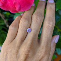 1.07 Ct. Pink Sapphire from Ceylon (Sri Lanka) Life Style