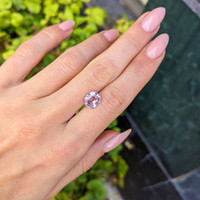 3.07 Ct. Pink Sapphire from Madagascar Life Style