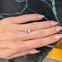 3.07 Ct. Pink Sapphire from Madagascar Life Style