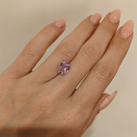 3.07 Ct. Pink Sapphire from Madagascar Life Style