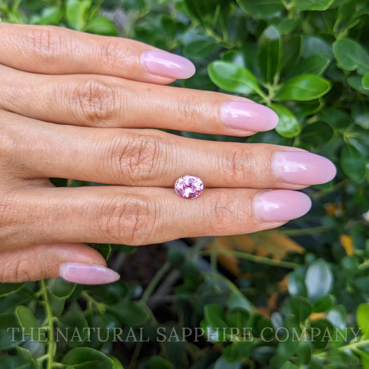 2.03 Ct. Purplish Pink Sapphire from Madagascar