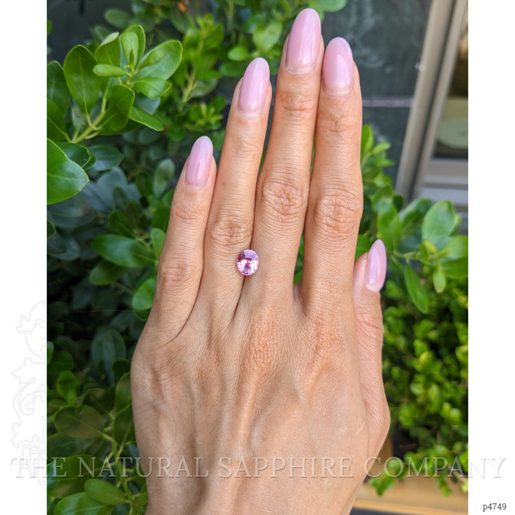 2.03 Ct. Purplish Pink Sapphire from Madagascar