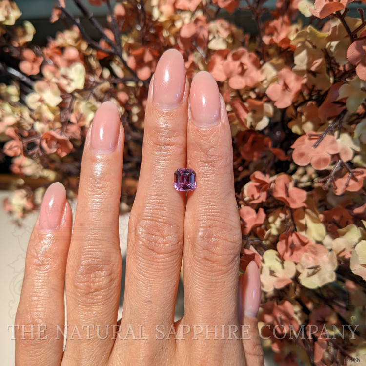 2.04 Ct. Purplish Pink Sapphire from Madagascar