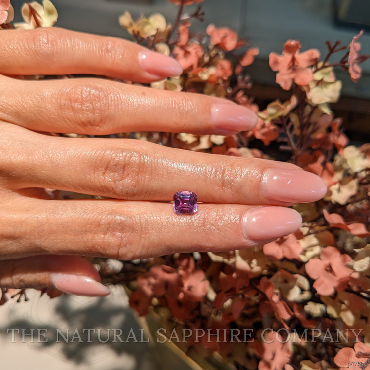 2.04 Ct. Purplish Pink Sapphire from Madagascar