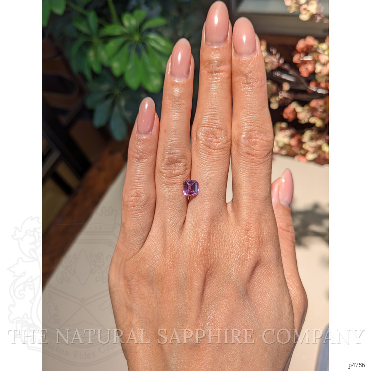 2.04 Ct. Purplish Pink Sapphire from Madagascar