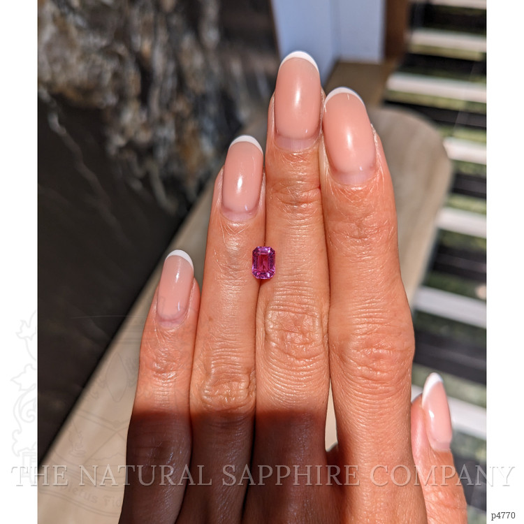 1.28 Ct. Purplish Pink Sapphire from Madagascar
