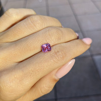 1.23 Ct. Pink Sapphire from Ceylon (Sri Lanka) Life Style