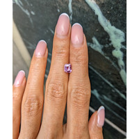 1.06 Ct. Pink Sapphire from Ceylon (Sri Lanka) Life Style