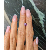 1.04 Ct. Pink Sapphire from Madagascar Life Style