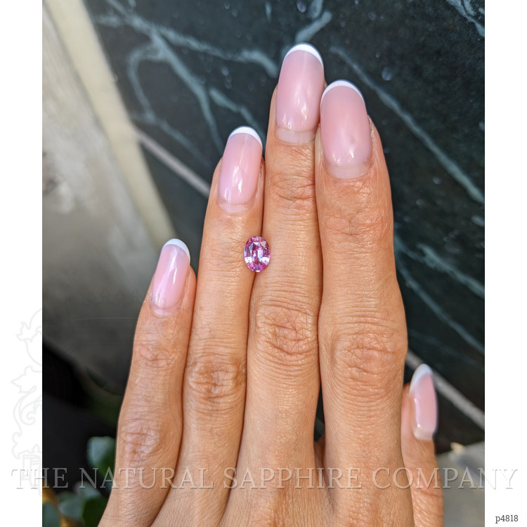1.08 Ct. Pink Sapphire from Ceylon (Sri Lanka)