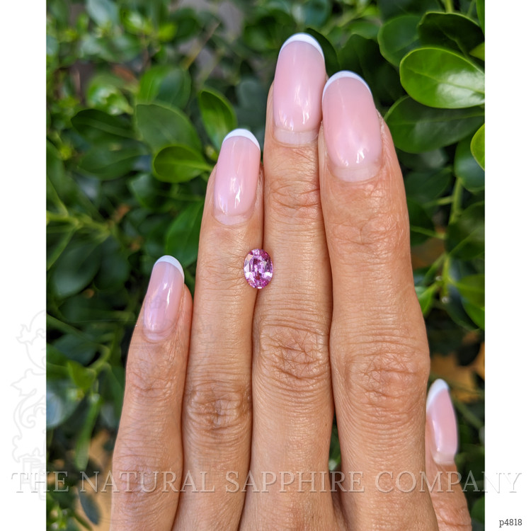 1.08 Ct. Pink Sapphire from Ceylon (Sri Lanka)