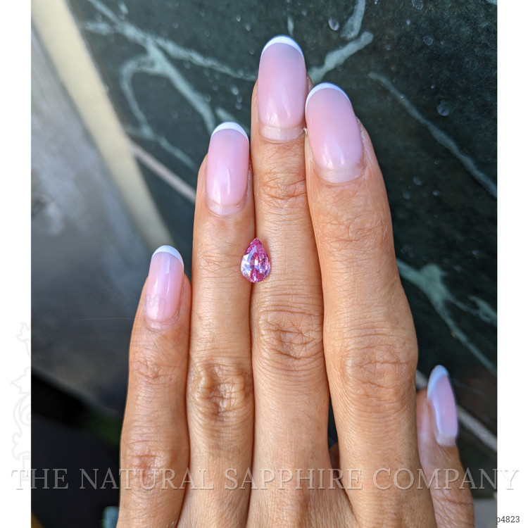 1.24 Ct. Pink Sapphire from Ceylon (Sri Lanka)