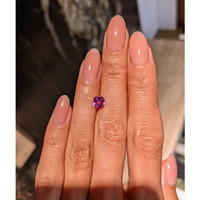1.08 Ct. Pink Sapphire from Ceylon (Sri Lanka) Life Style