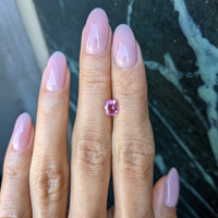 0.99 Ct. Pink Sapphire from Ceylon (Sri Lanka) Life Style