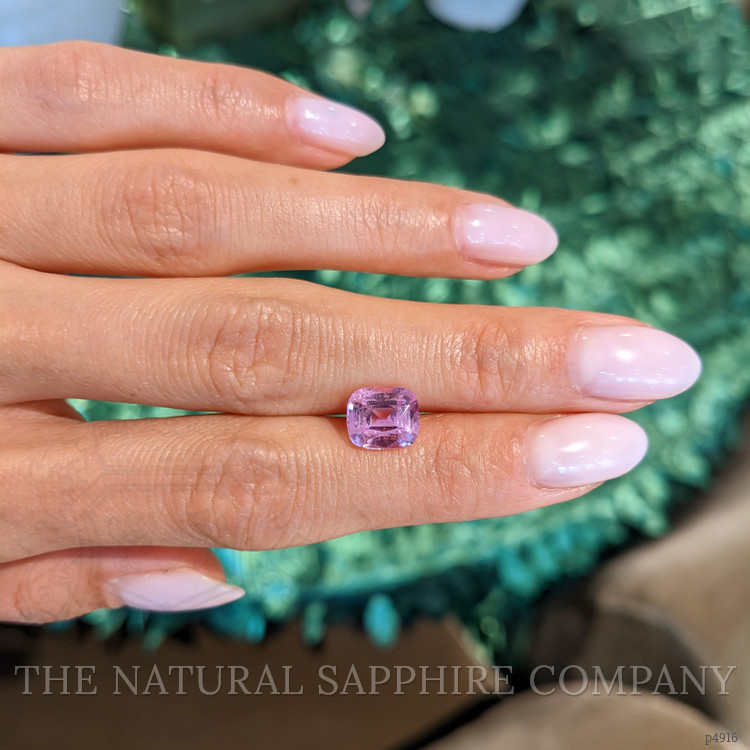 3.33 Ct. Purplish Pink Sapphire from Ceylon (Sri Lanka)