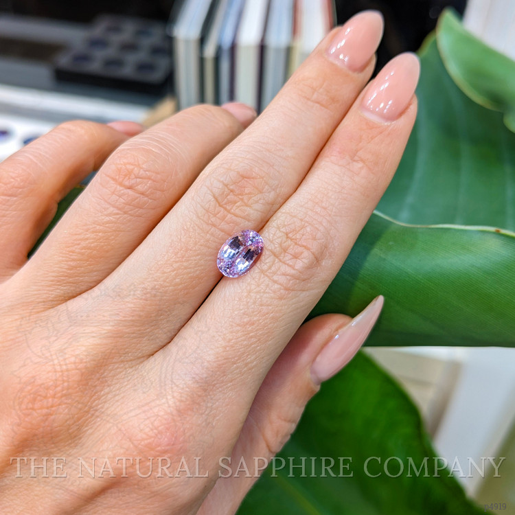 2.41 Ct. Pinkish Purple Sapphire from Ceylon (Sri Lanka)