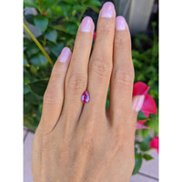 1.25 Ct. Pink Sapphire from Ceylon (Sri Lanka) Life Style