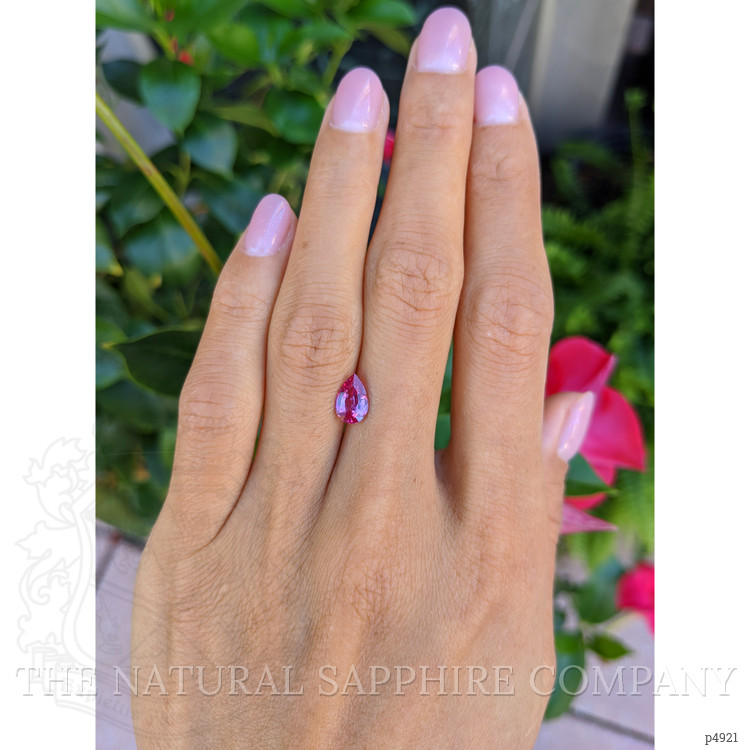 1.25 Ct. Pink Sapphire from Ceylon (Sri Lanka)