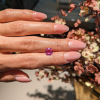 1.61 Ct. Pink Sapphire from Ceylon (Sri Lanka) Life Style