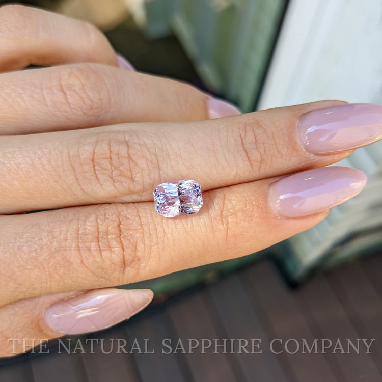 3.57 Ct. Purplish Pink Sapphire from Ceylon (Sri Lanka)
