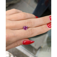 2.03 Ct. Pinkish Purple Sapphire from Ceylon (Sri Lanka) Life Style