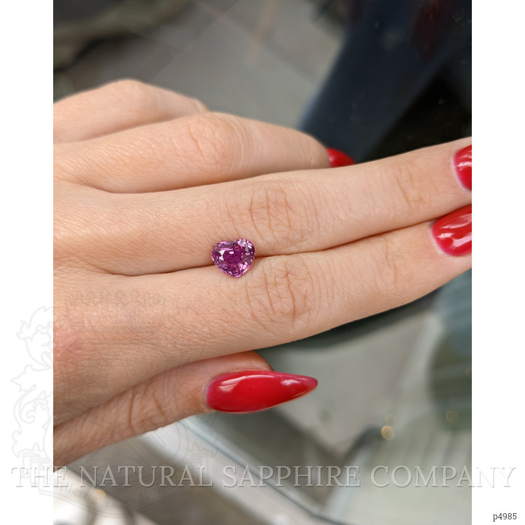 2.03 Ct. Pinkish Purple Sapphire from Ceylon (Sri Lanka)
