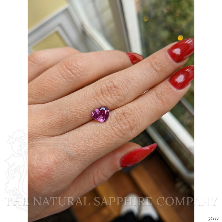 2.03 Ct. Pinkish Purple Sapphire from Ceylon (Sri Lanka)