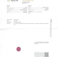 1.64 Ct. Purplish Pink Sapphire from Madagascar Scan Report