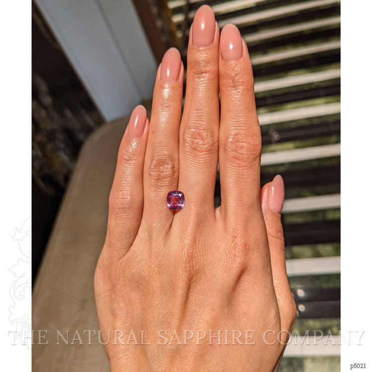 2.08 Ct. Pink Sapphire from Ceylon (Sri Lanka)