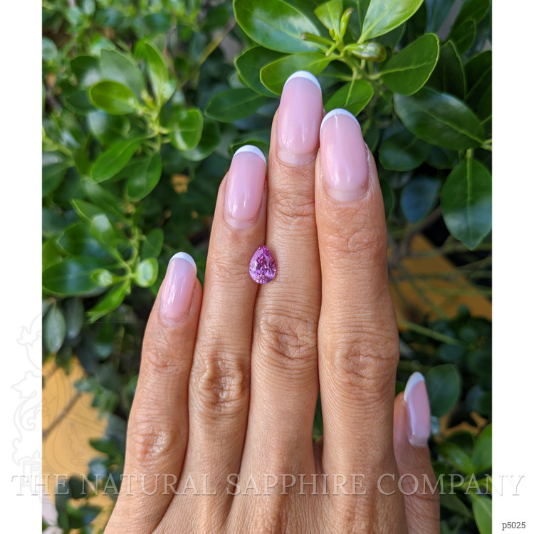 1.57 Ct. Pink Sapphire from Ceylon (Sri Lanka)