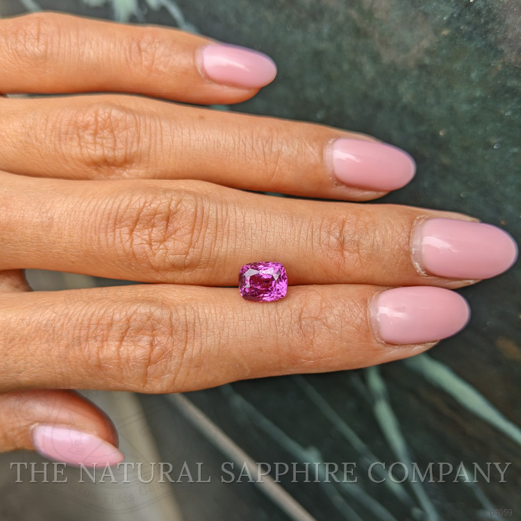 2.38 Ct. Purplish Pink Sapphire from Ceylon (Sri Lanka)