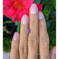 1.17 Ct. Pink Sapphire from Ceylon (Sri Lanka) Life Style