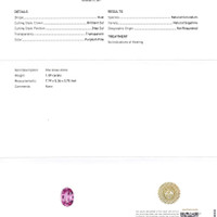Jewelry Scan Report