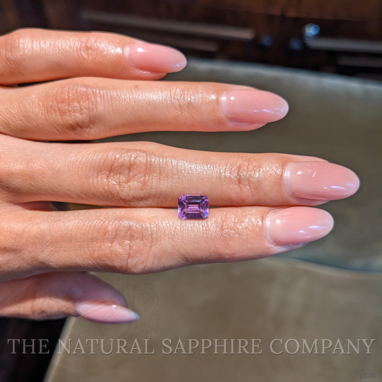 1.88 Ct. Purplish Pink Sapphire from Ceylon (Sri Lanka)