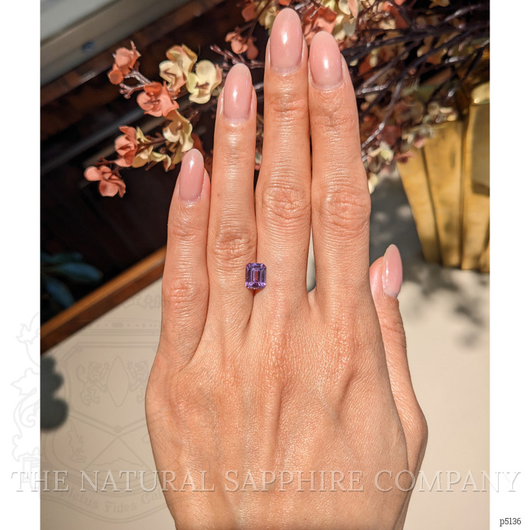 1.88 Ct. Purplish Pink Sapphire from Ceylon (Sri Lanka)