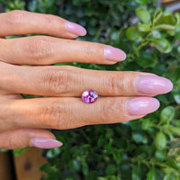 2.37 Ct. Pink Sapphire from Madagascar Life Style