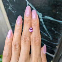 2.37 Ct. Pink Sapphire from Madagascar Life Style