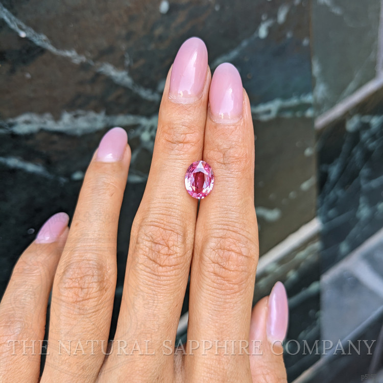 2.51 Ct. Pink Sapphire from Ceylon (Sri Lanka)