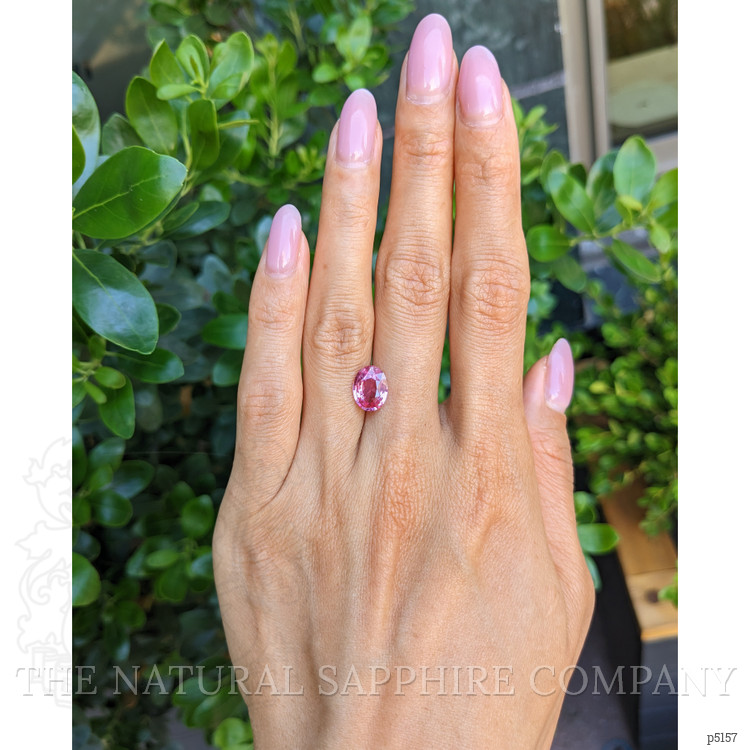 2.51 Ct. Pink Sapphire from Ceylon (Sri Lanka)