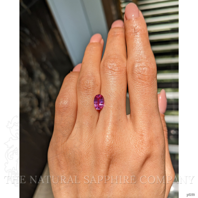 2.06 Ct. Pink Sapphire from Ceylon (Sri Lanka)
